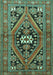 Persian Turquoise Traditional Rug, tr3029turq