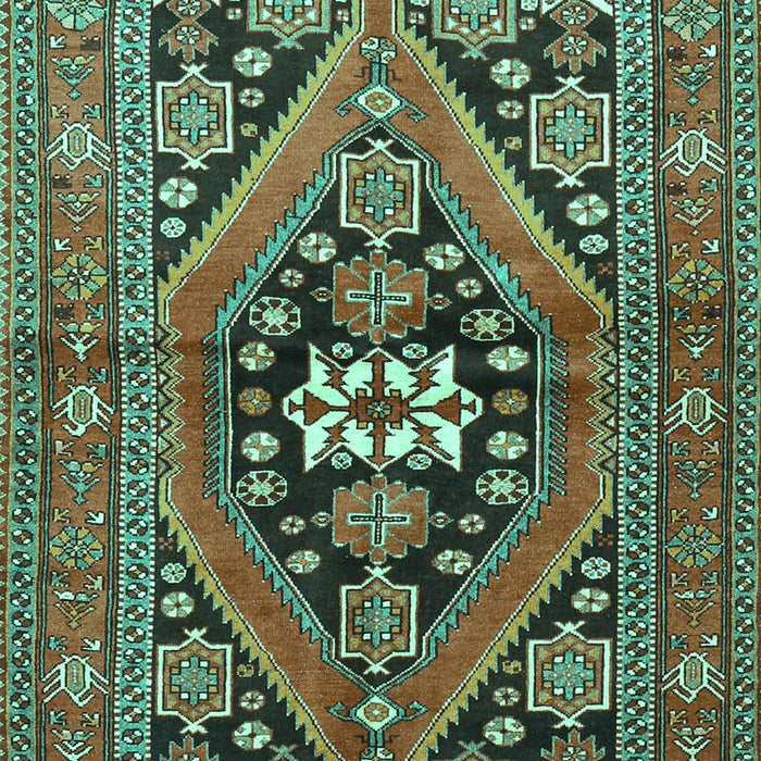 Persian Turquoise Traditional Rug, tr3029turq