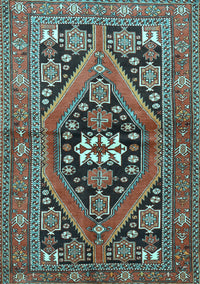 Persian Light Blue Traditional Rug, tr3029lblu