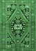 Persian Emerald Green Traditional Rug, tr3029emgrn
