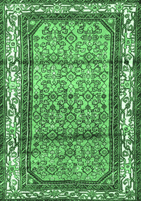 Persian Emerald Green Traditional Rug, tr3030emgrn