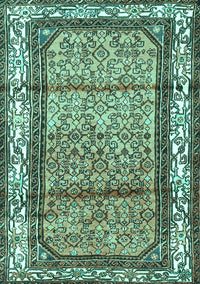 Persian Turquoise Traditional Rug, tr3030turq