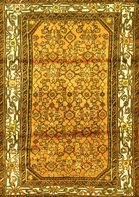 Persian Yellow Traditional Rug, tr3030yw