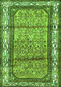 Persian Green Traditional Rug, tr3030grn
