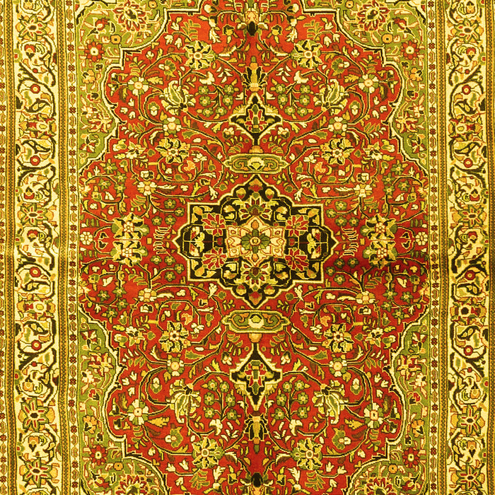Persian Yellow Traditional Rug, tr3031yw