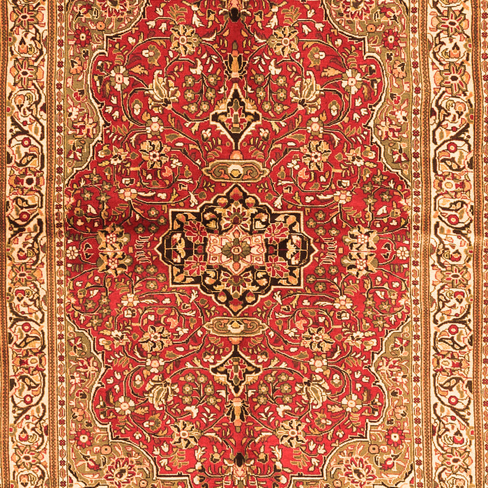 Persian Orange Traditional Rug, tr3031org