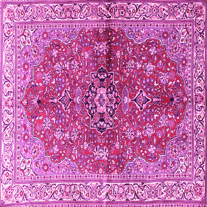 Square Persian Pink Traditional Rug, tr3031pnk