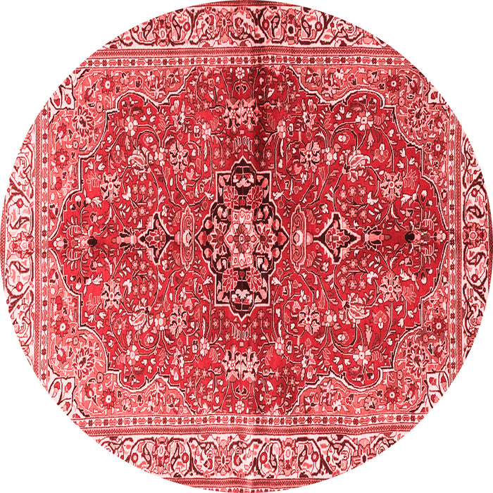 Machine Washable Persian Red Traditional Rug, wshtr3031red