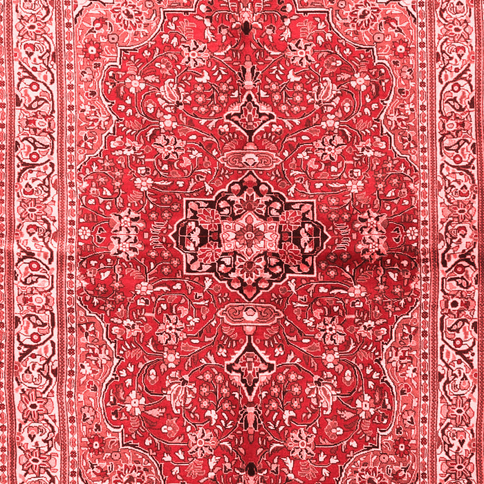 Machine Washable Persian Red Traditional Rug, wshtr3031red