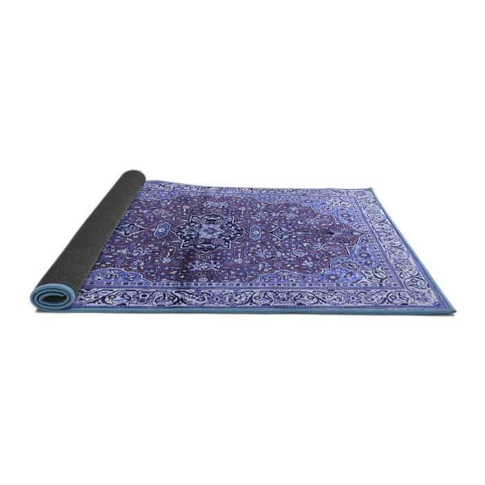 Sideview of Persian Blue Traditional Rug, tr3031blu