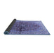 Sideview of Persian Blue Traditional Rug, tr3031blu