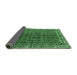 Sideview of Persian Emerald Green Traditional Rug, tr3032emgrn