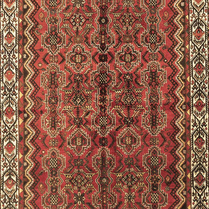 Machine Washable Persian Brown Traditional Rug, wshtr3032brn