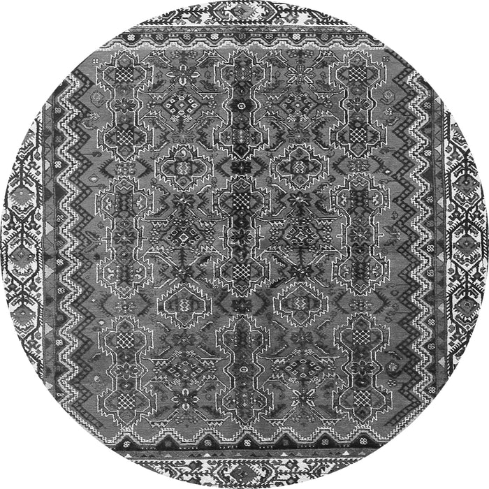 Machine Washable Persian Gray Traditional Rug, wshtr3032gry