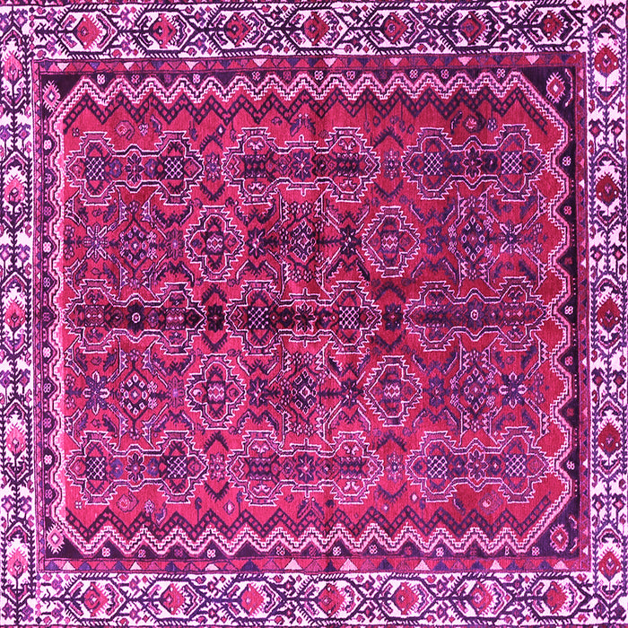 Square Persian Pink Traditional Rug, tr3032pnk