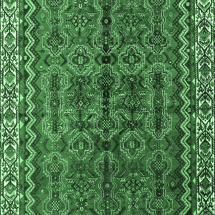Persian Emerald Green Traditional Rug, tr3032emgrn