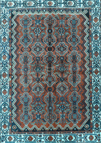 Persian Light Blue Traditional Rug, tr3032lblu