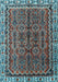 Persian Light Blue Traditional Rug, tr3032lblu