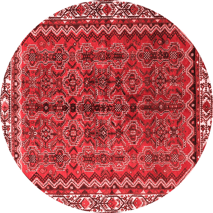 Machine Washable Persian Red Traditional Rug, wshtr3032red