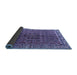 Sideview of Persian Blue Traditional Rug, tr3032blu