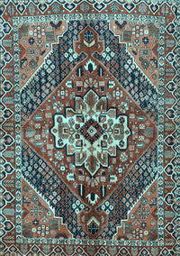 Persian Light Blue Traditional Rug, tr3033lblu