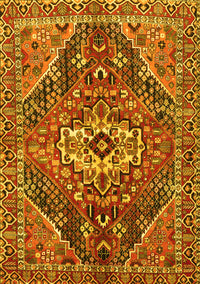 Persian Yellow Traditional Rug, tr3033yw