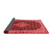 Medallion Red Traditional Area Rugs