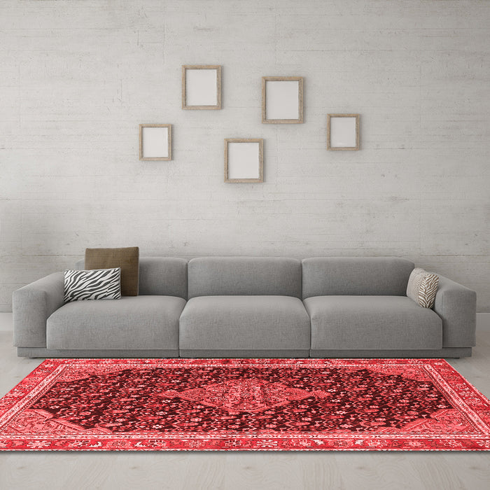 Traditional Red Washable Rugs