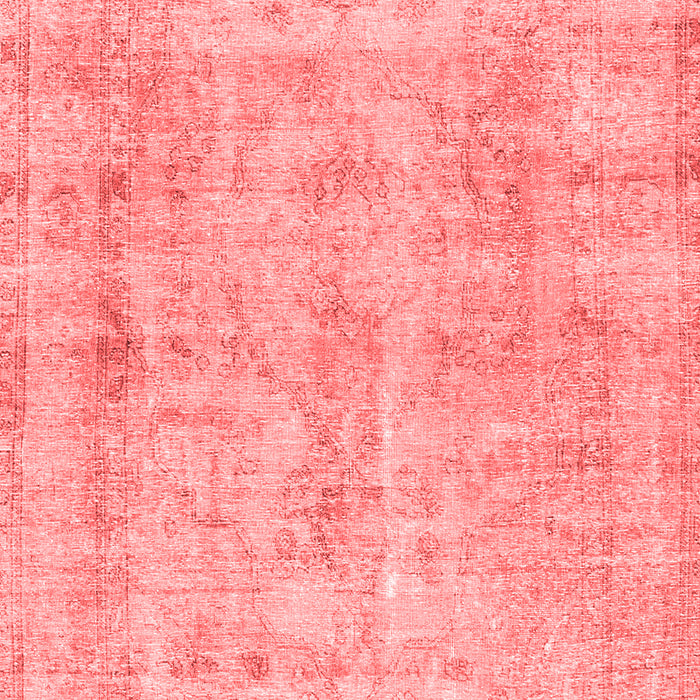 Machine Washable Persian Red Traditional Rug, wshtr3035red