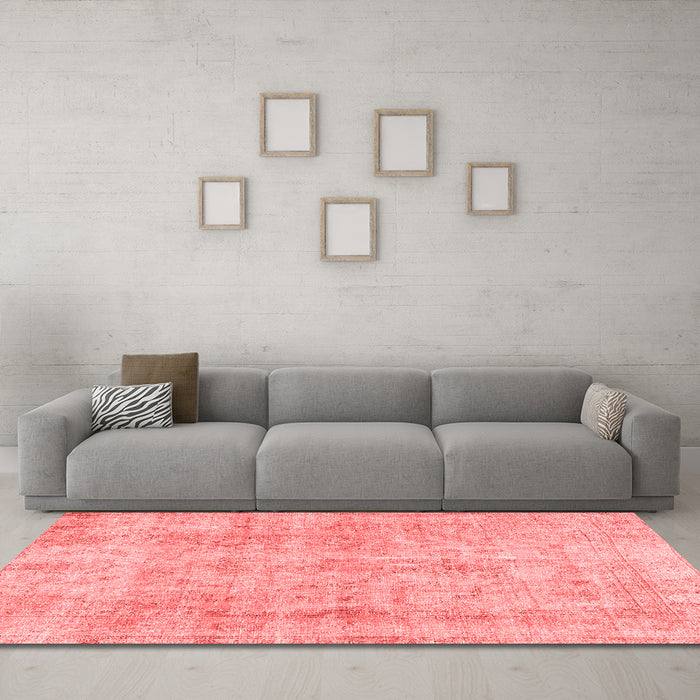 Traditional Red Washable Rugs