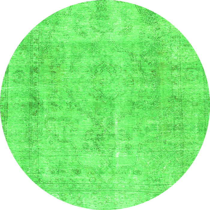 Machine Washable Persian Green Traditional Area Rugs, wshtr3035grn