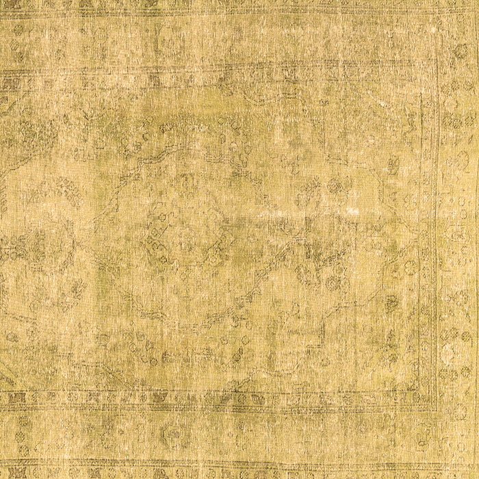 Square Machine Washable Persian Brown Traditional Rug, wshtr3035brn