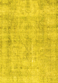 Persian Yellow Traditional Rug, tr3035yw
