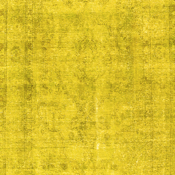 Persian Yellow Traditional Rug, tr3035yw