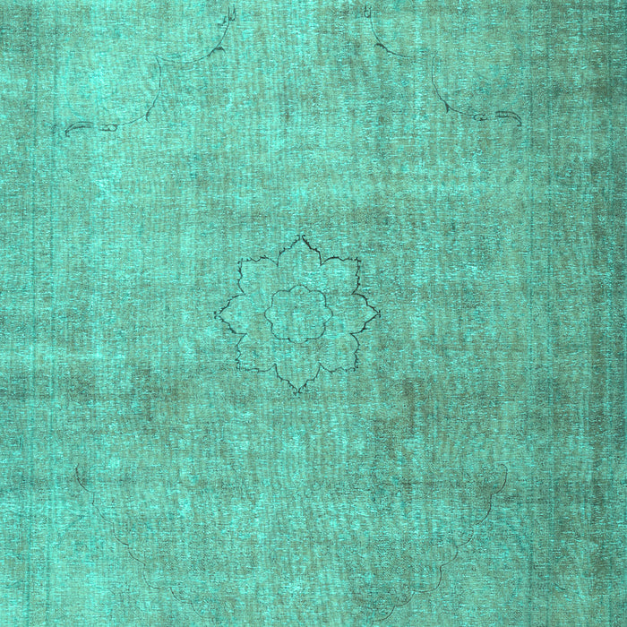 Machine Washable Persian Turquoise Traditional Area Rugs, wshtr3036turq