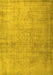 Machine Washable Persian Yellow Traditional Rug, wshtr3036yw