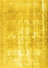 Persian Yellow Traditional Rug, tr3037yw