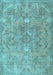 Persian Light Blue Traditional Rug, tr3038lblu