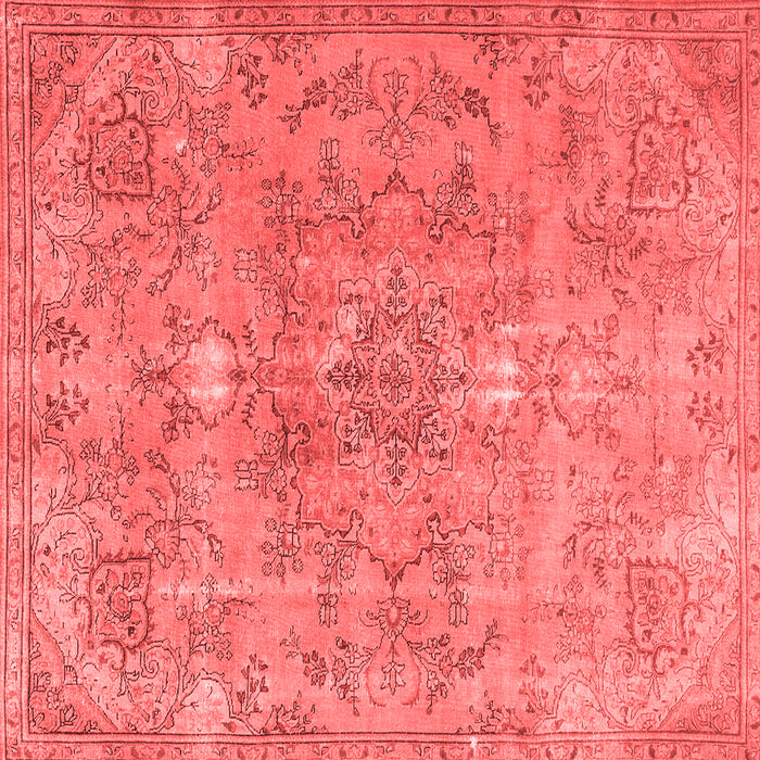 Machine Washable Persian Red Traditional Rug, wshtr3038red