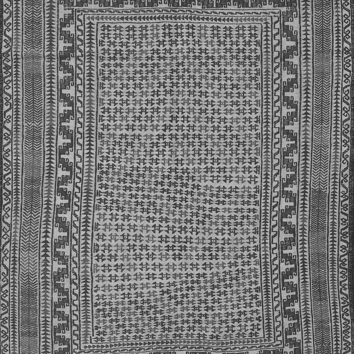 Southwestern Gray Country Rug, tr3039gry