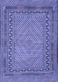 Southwestern Blue Country Rug, tr3039blu