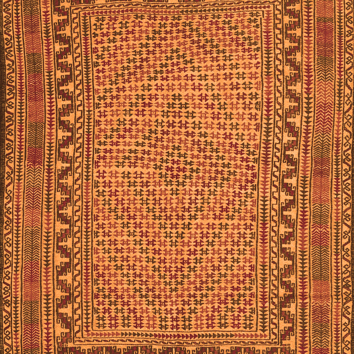 Southwestern Orange Country Rug, tr3039org