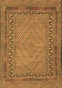 Southwestern Brown Country Rug, tr3039brn