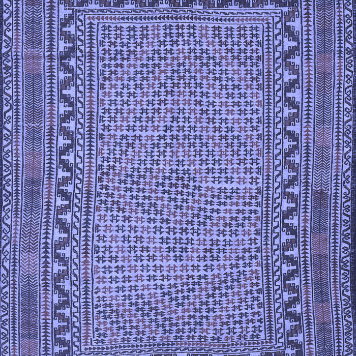 Southwestern Blue Country Rug, tr3039blu