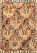 Machine Washable Animal Brown Traditional Rug, wshtr303brn