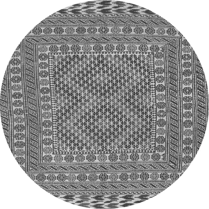 Machine Washable Persian Gray Traditional Rug, wshtr3040gry