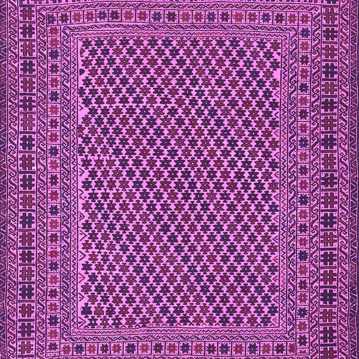 Machine Washable Persian Purple Traditional Area Rugs, wshtr3041pur