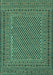Persian Turquoise Traditional Rug, tr3041turq