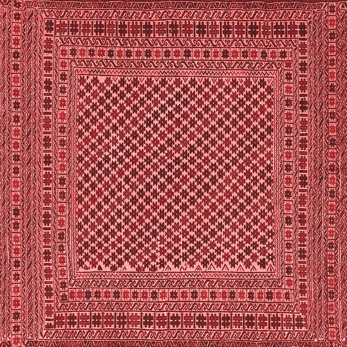Machine Washable Persian Red Traditional Rug, wshtr3041red