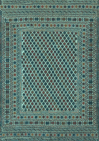Persian Light Blue Traditional Rug, tr3041lblu